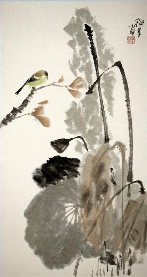 范铁星的当代艺术作品《中国花鸟画19》