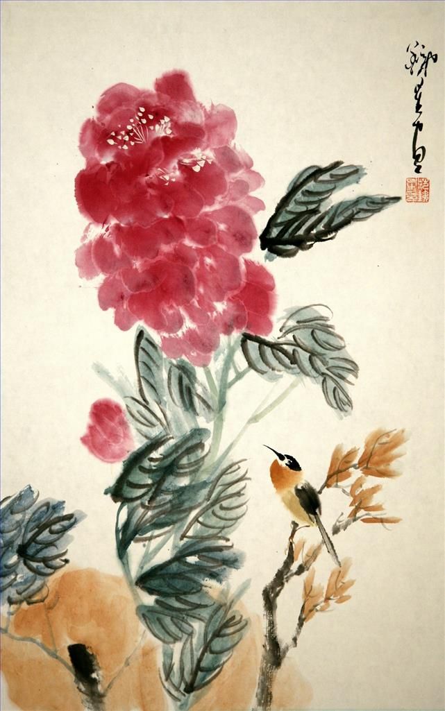 范铁星 当代书法国画作品 -  《中国花鸟画20》