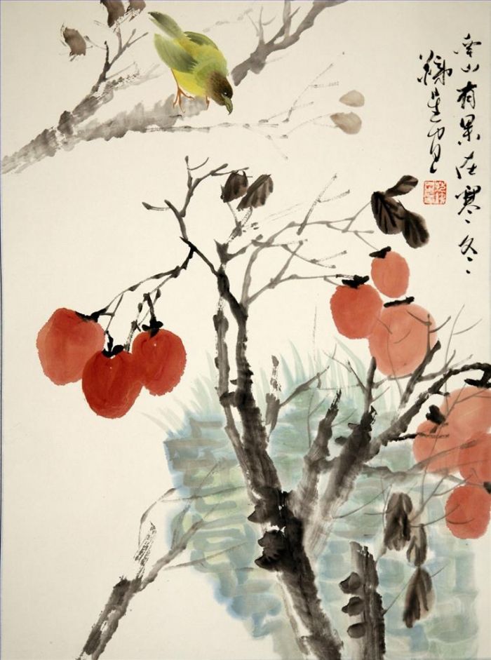 范铁星 当代书法国画作品 -  《中国花鸟画4》
