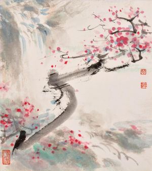 裴家同的当代艺术作品《中国花鸟画4》