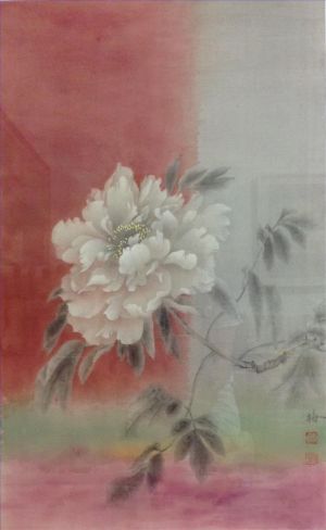 傅春梅的当代艺术作品《中国传统花鸟画》