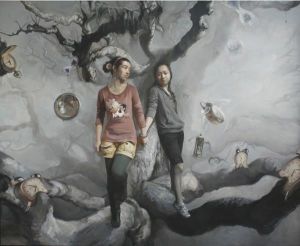 高桂子的当代艺术作品《时空错觉》