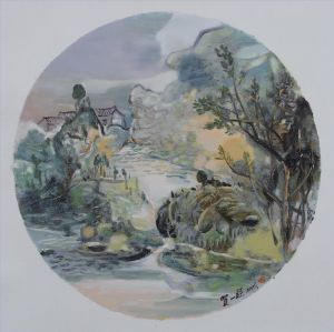 贺一珉的当代艺术作品《图像风景》