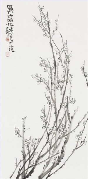 胡小刚的当代艺术作品《中国花鸟画5》
