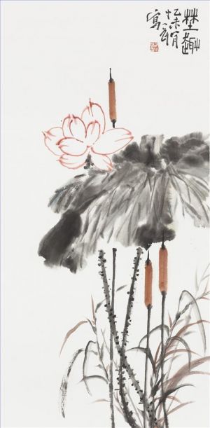 胡小刚的当代艺术作品《中国花鸟画7》