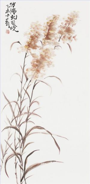 胡小刚的当代艺术作品《中国花鸟画8》