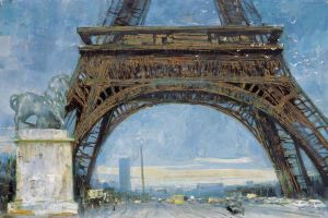 当代油画 - 《巴黎的早晨》