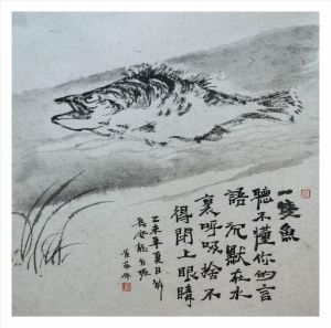 黄菲的当代艺术作品《中国传统花鸟画》
