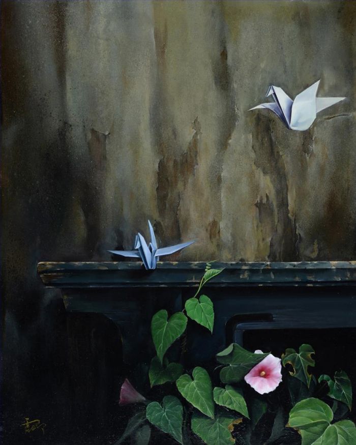 霍明 当代油画作品 -  《生命之光》