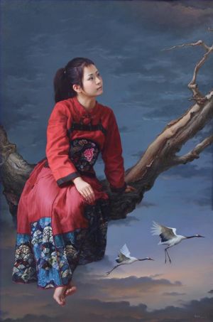 贾洪民的当代艺术作品《美女》