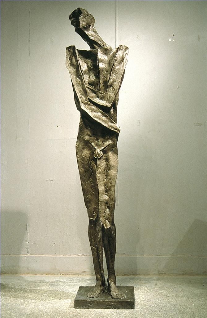 李惠东 当代雕塑作品 -  《枯萎》