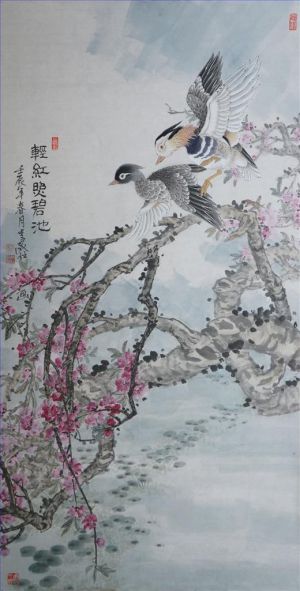 李敬仕的当代艺术作品《中国传统花鸟画》