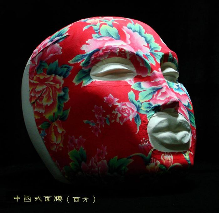 李金仙 当代雕塑作品 -  《中国面具》