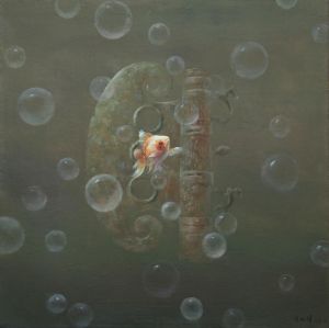 李林祥的当代艺术作品《浮动2》