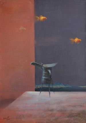 李林祥的当代艺术作品《漂浮的》