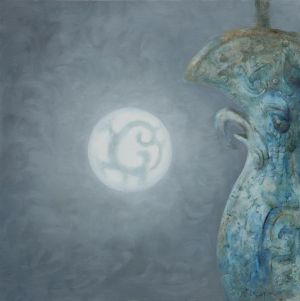 李林祥的当代艺术作品《明月》