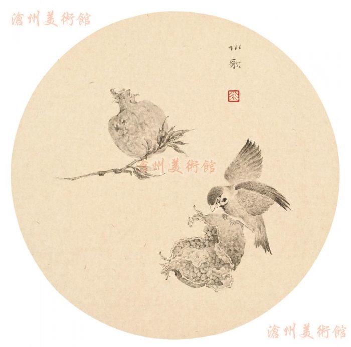 李水歌 当代书法国画作品 -  《中国写生花鸟画》