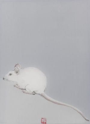李文峰的当代艺术作品《代表十二地支系列鼠标》