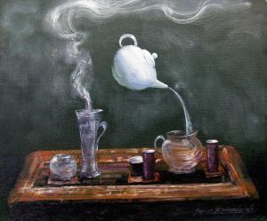 李效成的当代艺术作品《茶》