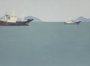 林涛的当代艺术作品《到海洋》