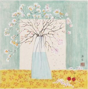 刘菲菲的当代艺术作品《花的想象》