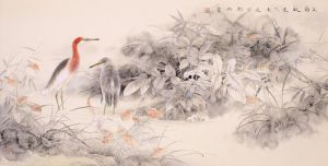 刘刚的当代艺术作品《雨来了》