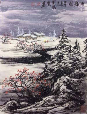 刘鹏凯的当代艺术作品《雪》