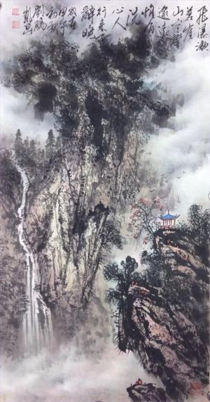刘鹏凯的当代艺术作品《瀑布》