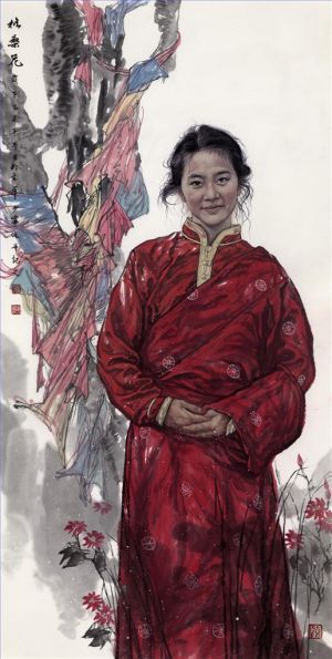 刘少宁的当代艺术作品《格桑花》