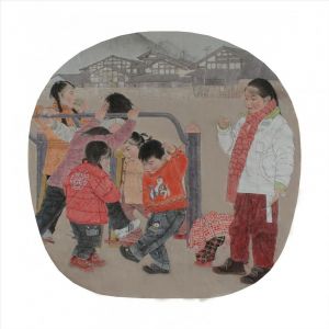 刘双喜的当代艺术作品《石剪布》
