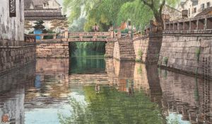 吕吉人的当代艺术作品《平江一景》