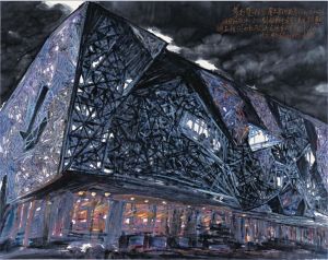 聂危谷的当代艺术作品《几何错觉》