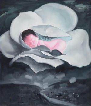 当代油画 - 《莲花之梦》