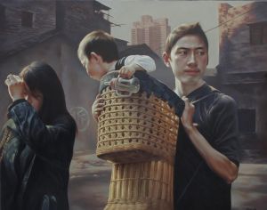 荣志彬的当代艺术作品《城市边缘2》