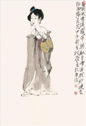 阮礼荣的当代艺术作品《一位女士的肖像》