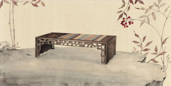 宋扬 当代书法国画作品 -  《中国传统花鸟画》