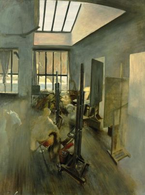 檀梓栋的当代艺术作品《绘画工作室天窗》