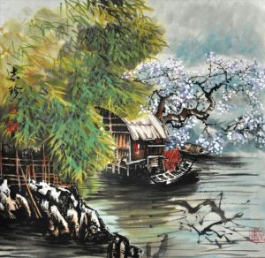 唐志珍的当代艺术作品《甲午之秋》