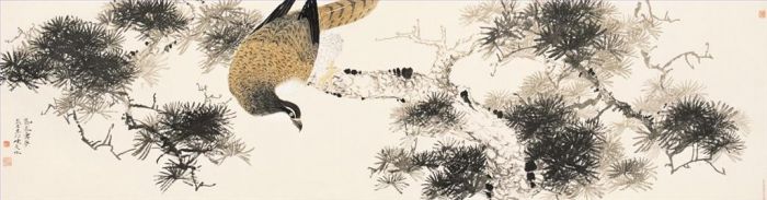 田怀良 当代书法国画作品 -  《中国花鸟画12》