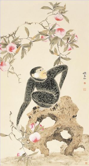 田怀良的当代艺术作品《中国花鸟画3》