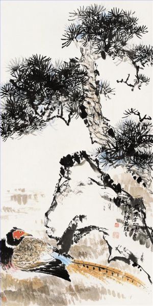 田怀良的当代艺术作品《中国花鸟画4》