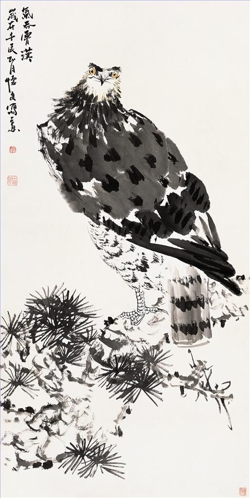 田怀良 当代书法国画作品 -  《中国花鸟画6》