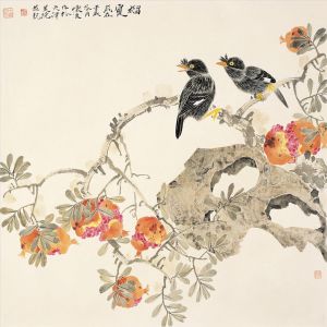 田怀良的当代艺术作品《中国花鸟画8》