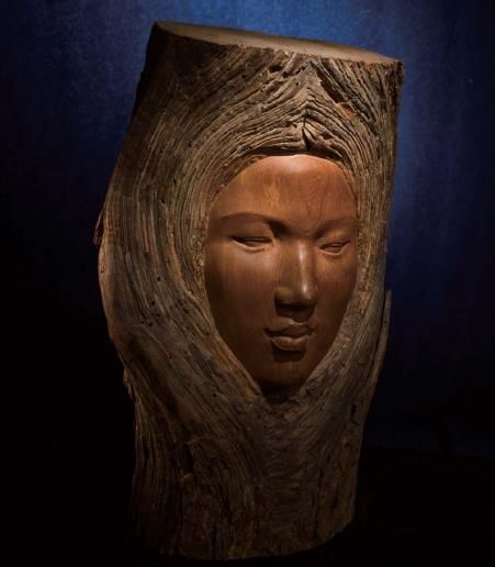 田信峰 当代雕塑作品 -  《少女》