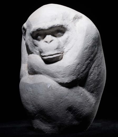 田信峰 当代雕塑作品 -  《思想家》