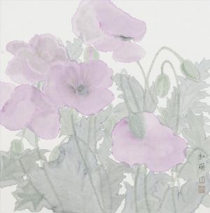 王红瑛的当代艺术作品《虞美人》