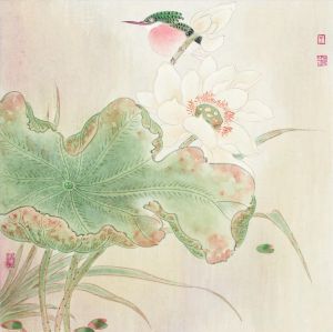 王少桓的当代艺术作品《中国传统花鸟画》