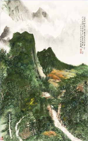 王世涛的当代艺术作品《住在偏远的山里》