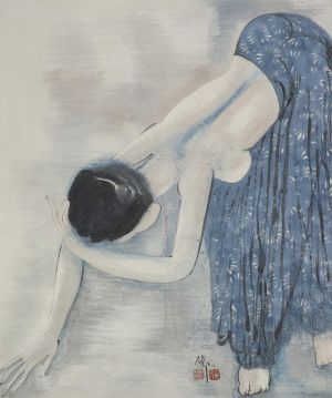 王伟中的当代艺术作品《洗礼》