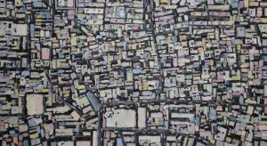 王小双的当代艺术作品《城市空间》